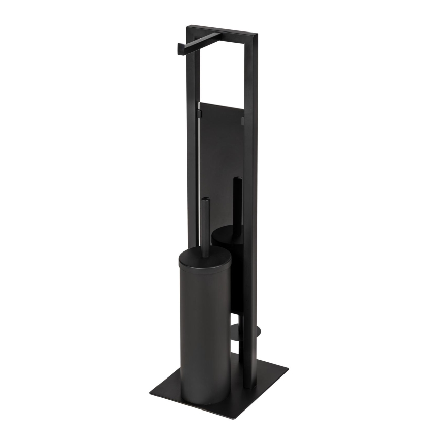 WENKO 25400100 - WC šepetys RIVALTA 18x70 cm juodas