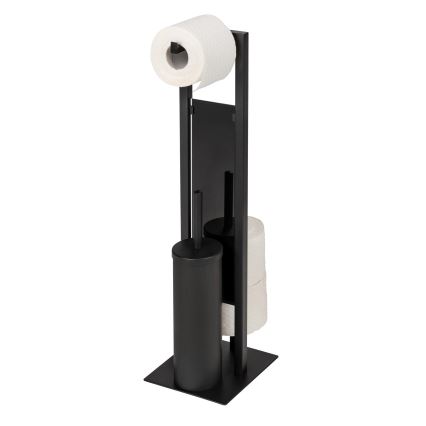 WENKO 25400100 - WC šepetys RIVALTA 18x70 cm juodas