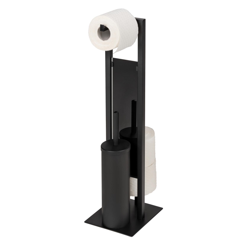 WENKO 25400100 - WC šepetys RIVALTA 18x70 cm juodas