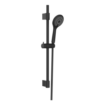 WENKO 25453100 - Dušo rinkinys WATERSAVING SYSTEM 70 cm, juodas