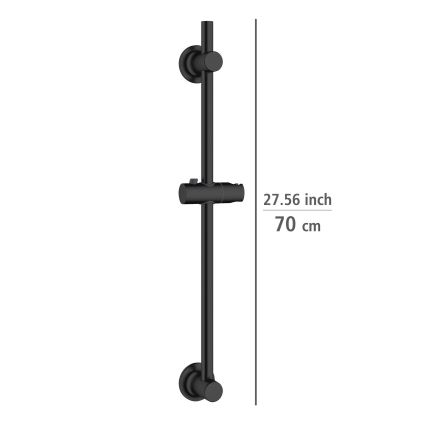 WENKO 25463100 - Dušo strypas LIBERTÀ 70 cm juodas