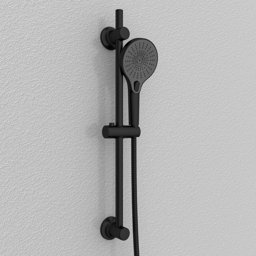 WENKO 25463100 - Dušo strypas LIBERTÀ 70 cm juodas