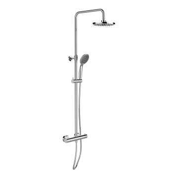 WENKO 25483100 - Dušo sistema WATERSAVING SYSTEM 120 cm blizgus chromas