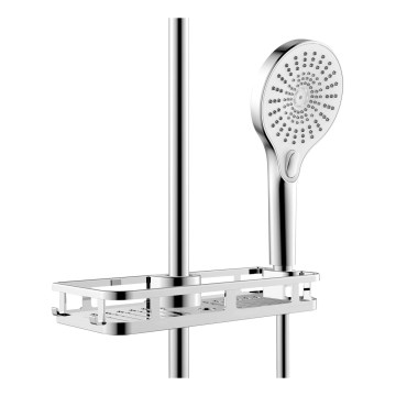 WENKO 25490100 - Lentynėlė LIBERTÀ 28,5x11,5 cm blizgus chromas