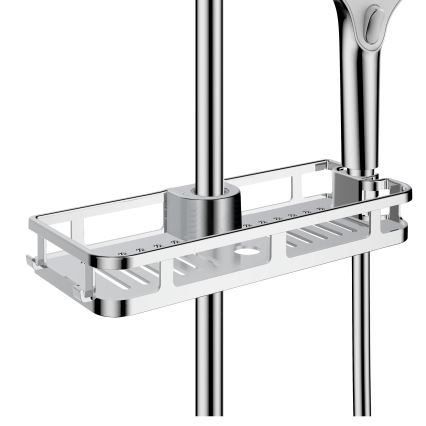 WENKO 25490100 - Lentynėlė LIBERTÀ 28,5x11,5 cm blizgus chromas