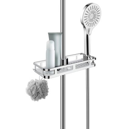 WENKO 25490100 - Lentynėlė LIBERTÀ 28,5x11,5 cm blizgus chromas