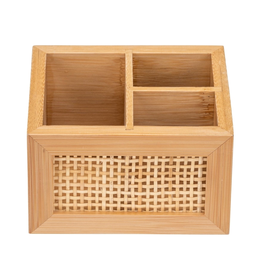 WENKO 25600100 - ALLEGRE organizatorius 12x9 cm, rudas