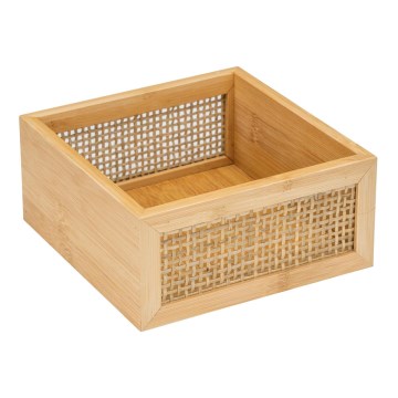 WENKO 25601100 - Vonios padėklas ALLEGRE 15x7 cm rudas