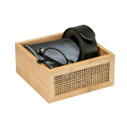 WENKO 25601100 - Vonios padėklas ALLEGRE 15x7 cm rudas