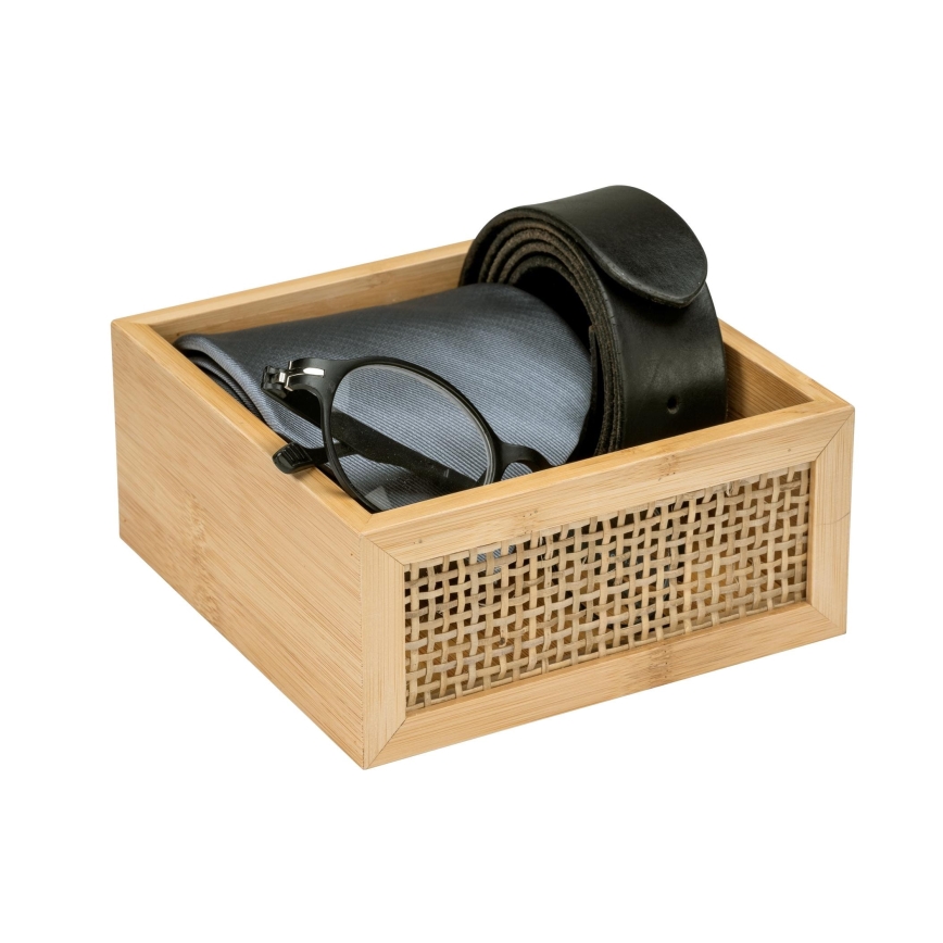 WENKO 25601100 - Vonios padėklas ALLEGRE 15x7 cm rudas