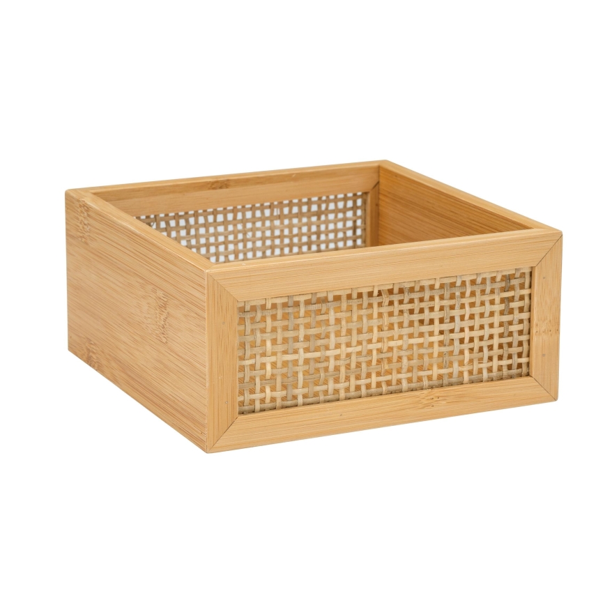 WENKO 25601100 - Vonios padėklas ALLEGRE 15x7 cm rudas