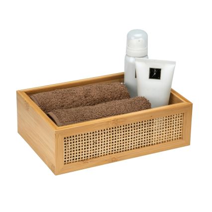 WENKO 25602100 - Vonios padėklas ALLEGRE 22x15 cm rudas