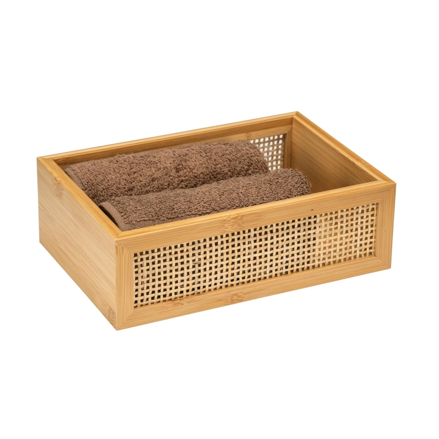 WENKO 25602100 - Vonios padėklas ALLEGRE 22x15 cm rudas