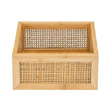 WENKO 25602100 - Vonios padėklas ALLEGRE 22x15 cm rudas