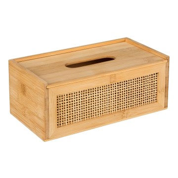 WENKO 25607100 - ALLEGRE servetėlių dėžutė 25x13 cm ruda