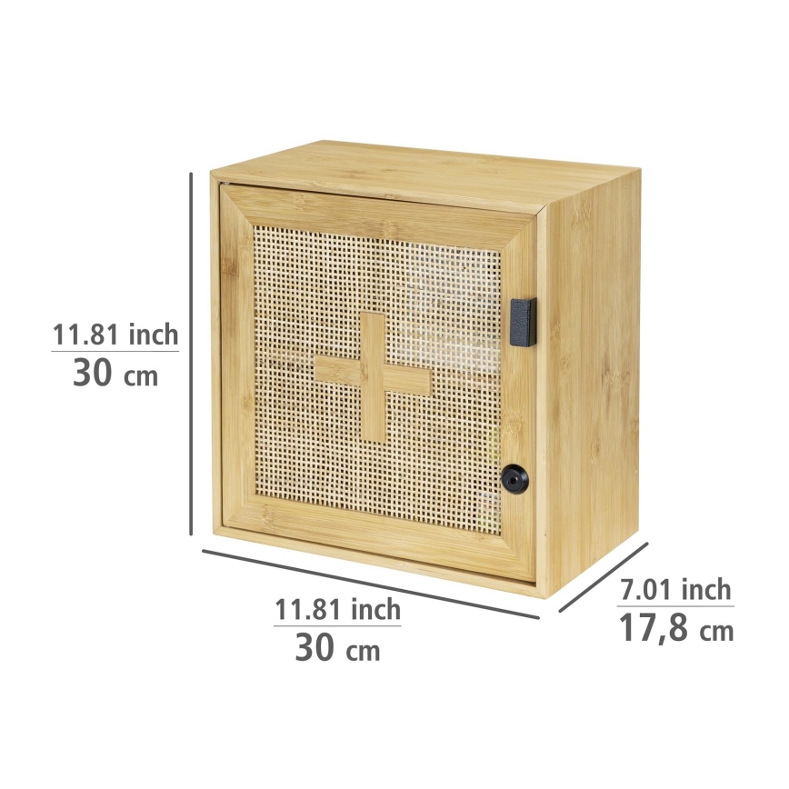 WENKO 25613100 - Spintelė ALLEGRE 30x30 cm ruda