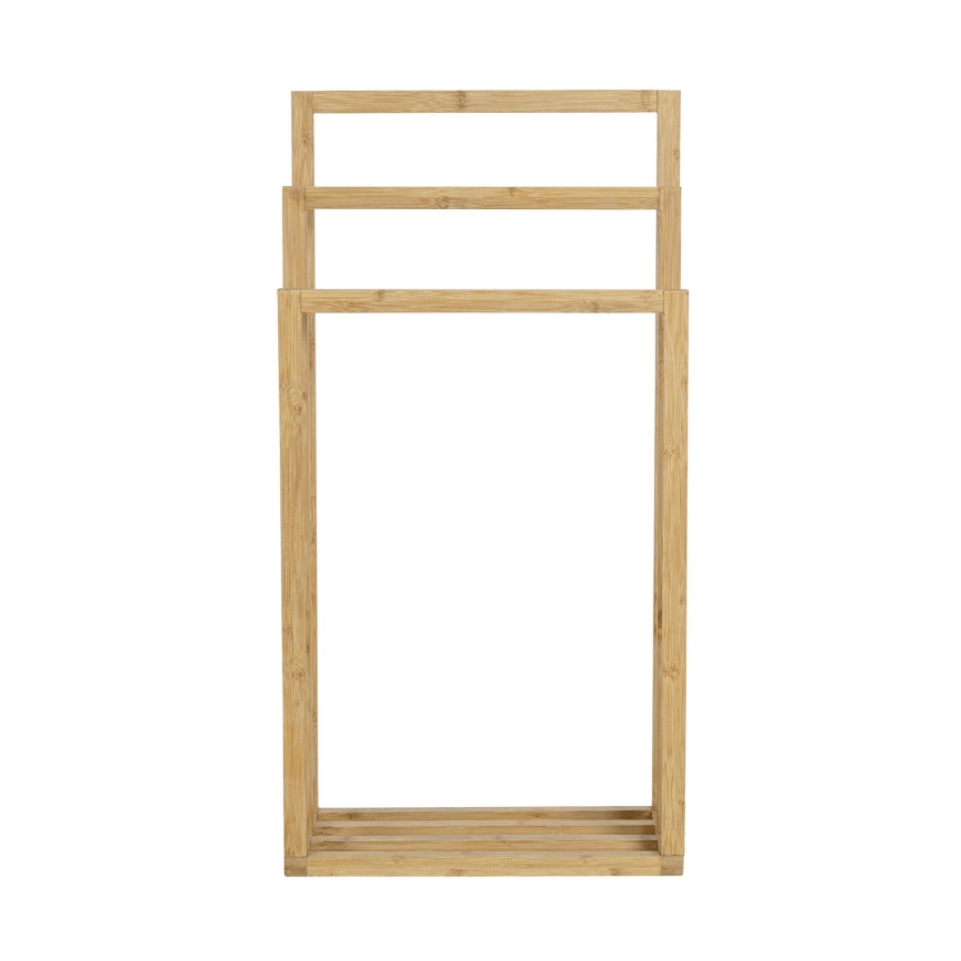 WENKO 25629100 - Rankšluosčių stovas BAMBUSA 42,5x82 cm rudos spalvos