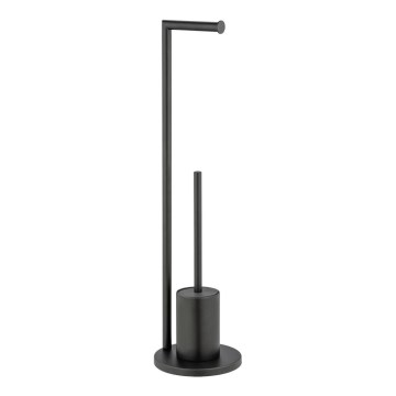 WENKO 25675100 - WC rinkinys FERLA 18x69,5 cm juodas