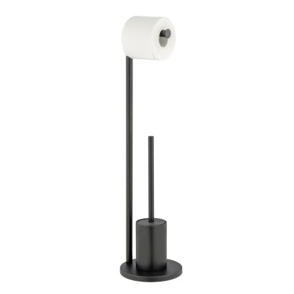 WENKO 25675100 - WC rinkinys FERLA 18x69,5 cm juodas