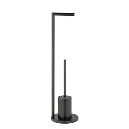 WENKO 25675100 - WC rinkinys FERLA 18x69,5 cm juodas