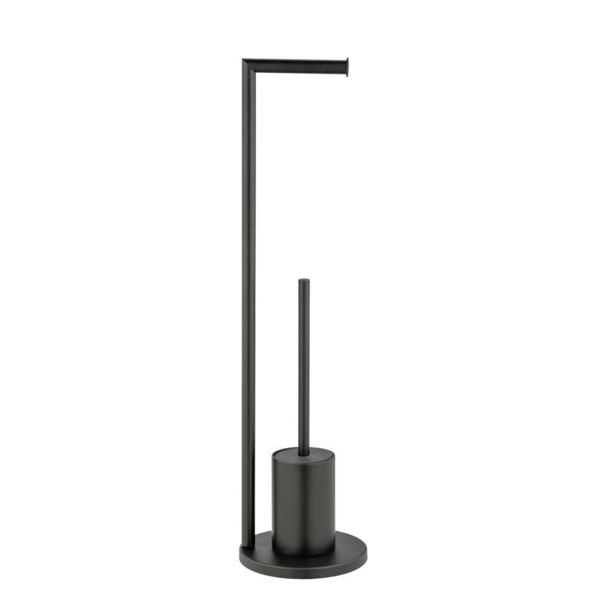 WENKO 25675100 - WC rinkinys FERLA 18x69,5 cm juodas