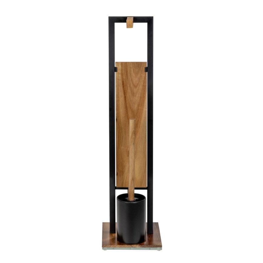 WENKO 25784100 - WC rinkinys RIVALTA 18x70 cm ruda/juoda