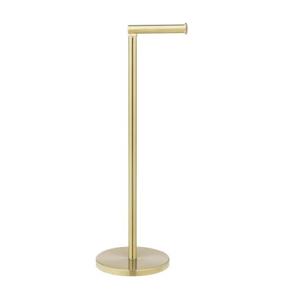 WENKO 25791100 - Tualetinio popieriaus laikiklis 21x55 cm auksinis/sidabrinis
