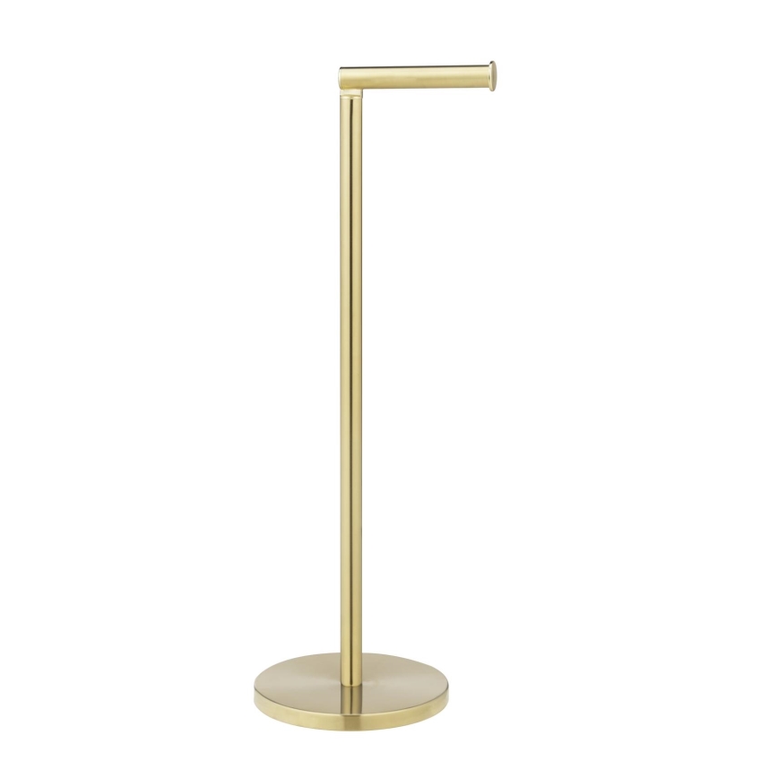 WENKO 25791100 - Tualetinio popieriaus laikiklis 21x55 cm auksinis/sidabrinis