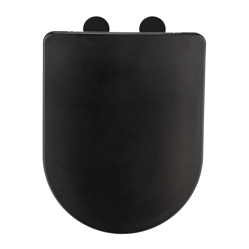 WENKO 26029100 - WC sėdynė GALATI 46x36 cm juoda