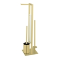 WENKO 26034100 - WC rinkinys RIVALTA 18x70 cm nerūdijančio plieno/auksinis/baltas/juodas