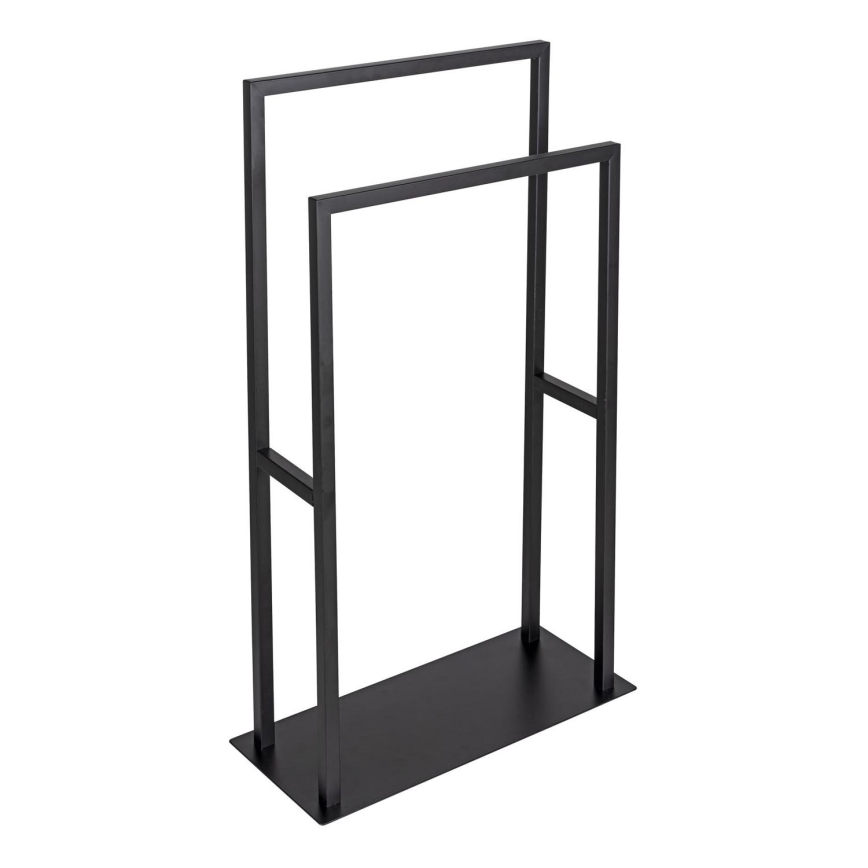 WENKO 26056100 - Rankšluosčių stovas RIVALTA 46x80 cm nerūdijančio plieno/juodas