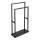 WENKO 26056100 - Rankšluosčių stovas RIVALTA 46x80 cm nerūdijančio plieno/juodas