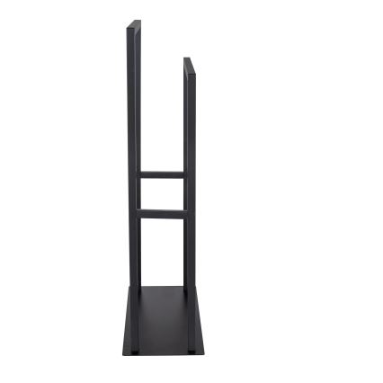 WENKO 26056100 - Rankšluosčių stovas RIVALTA 46x80 cm nerūdijančio plieno/juodas