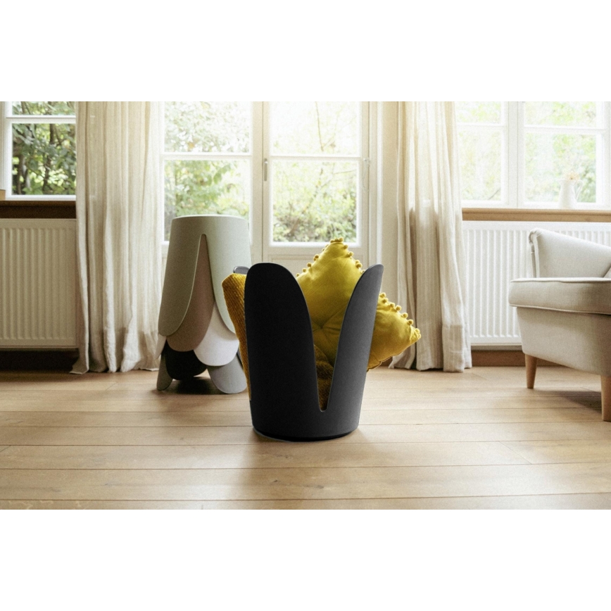 WENKO 26087100 - Taburetė COMISO 44,5 x 46 cm juoda