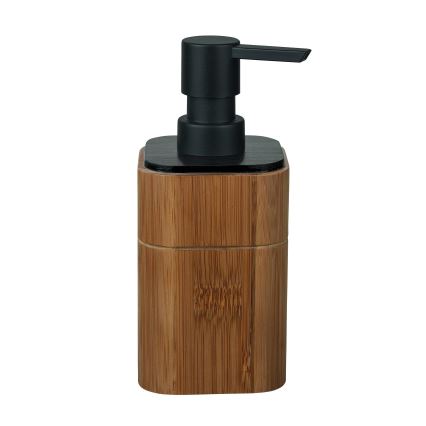 WENKO 26102100 - Muilo dozatorius SERRO 7,5x16,5 cm ruda/juoda