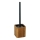 WENKO 26104100 - WC šepetys SERRO 10x37 cm rudas/juodas