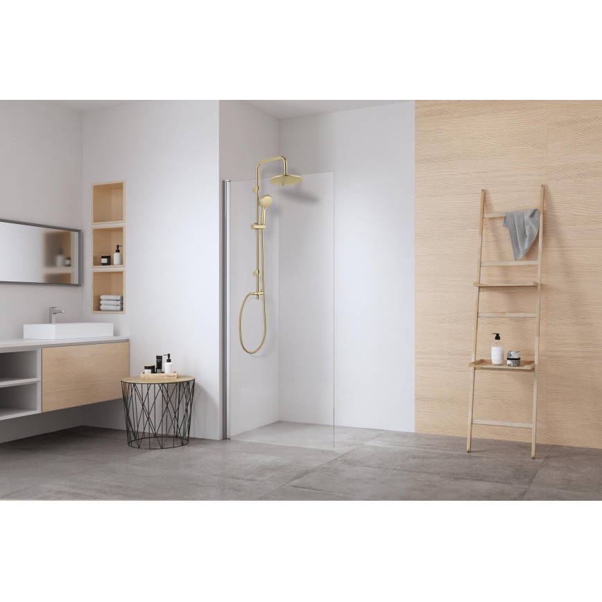 WENKO 26182100 - Dušo sistema YOUNG LINE 101 cm auksinė