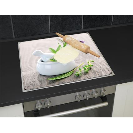 WENKO 2712940500 - Uždengiama plokštė maistui (ABDECKPLATTE) 56x50 cm spalvota/skaidri