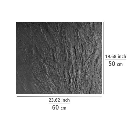 WENKO 2713550100 - Kaitlentės apsauga SLATE 60x50 cm daugiaspalvė