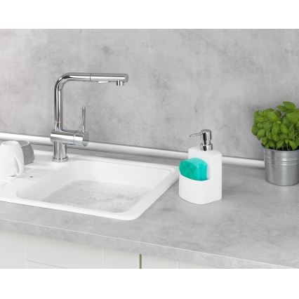 WENKO 3620115100 - Skysto muilo dozatorius FESTIVAL 10x18 cm baltas