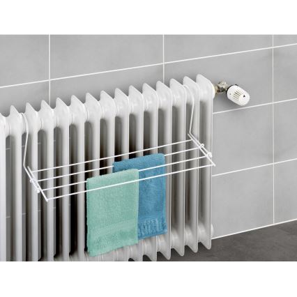 WENKO 3780010100 - Skalbinių džiovyklė 58x16 cm balta