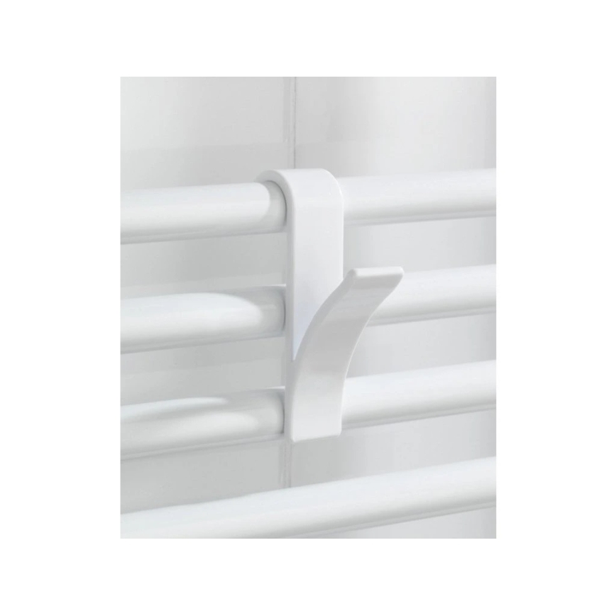 WENKO 4468160100-Kabliukai 2,5x10,5 cm balta