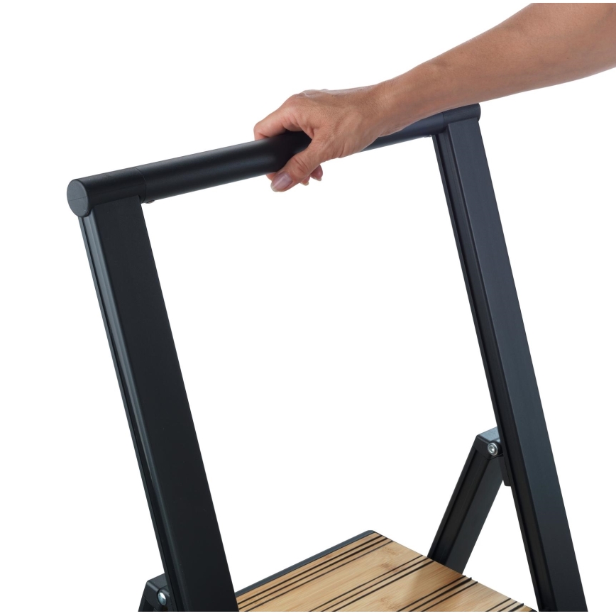 WENKO 50482100 - ALU-DESIGN kopėčios 44x101 cm, juodos