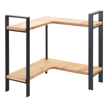 WENKO 53028100 - LOU lentynėlė 30 x 33 cm juoda/ruda