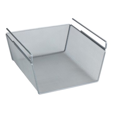 WENKO 53142100 - Sidabrinės spalvos krepšelis 27,5x28 cm