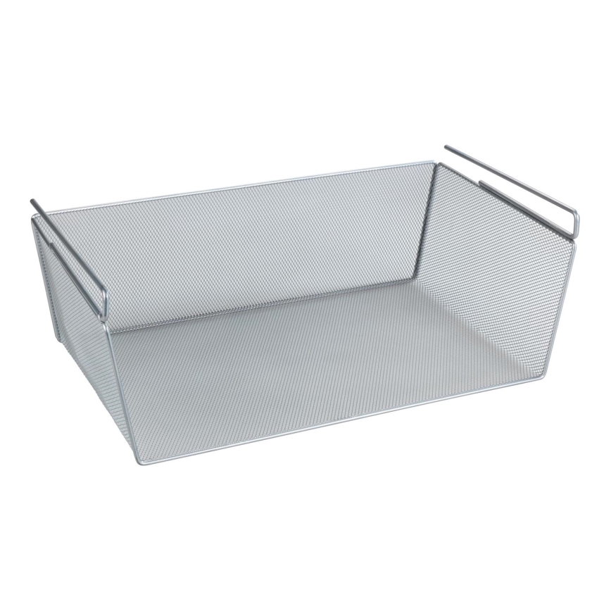 WENKO 53143100 - Sidabrinis krepšelis 49x28 cm