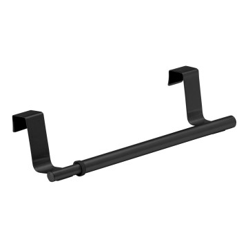 WENKO 53247100 - Rankšluosčių laikiklis 7x6 cm, nerūdijančio plieno/juodas