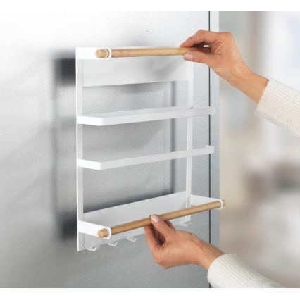 WENKO 54113100 - MAGNA organizatorius 33x34 cm baltas/rudas/juodas