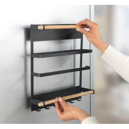 WENKO 54114100 - Organizatorius MAGNA 33x34 cm juoda/ruda