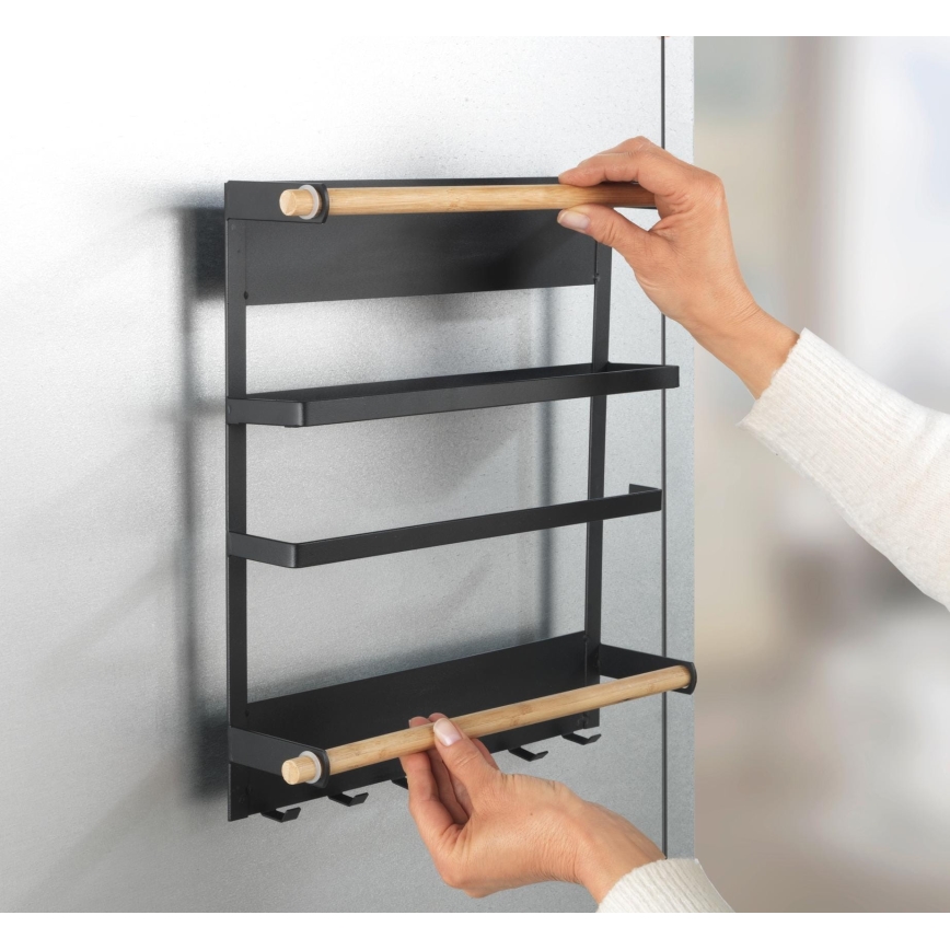 WENKO 54114100 - Organizatorius MAGNA 33x34 cm juoda/ruda